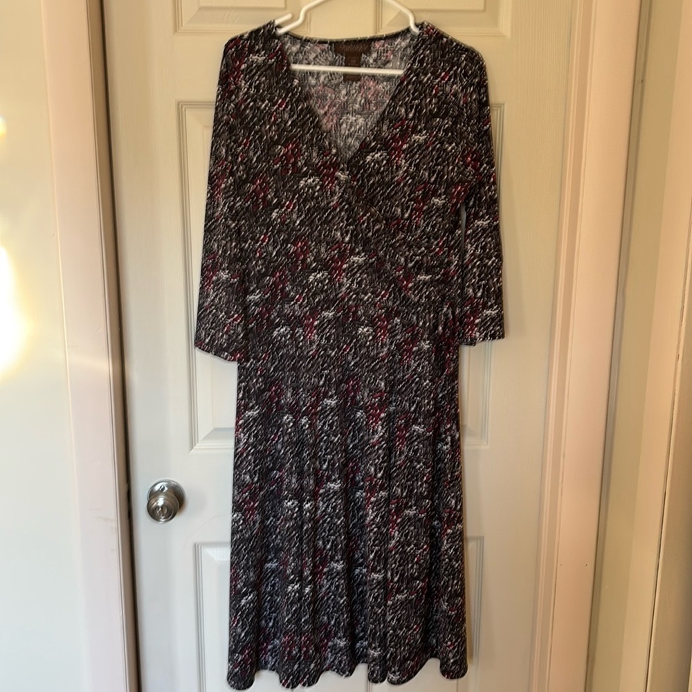 Womens A-line pho wrap dress